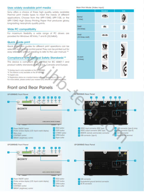 Sony UP-X898MD  Ultrasound Printer (2).png